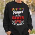 Paintball Paintballer Video Gamer Shooting Team Sport Master Sweatshirt Gifts for Him