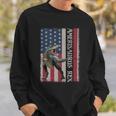 Patriotic 4Th Of July Funny American Flag Amerisaurus Rex Sweatshirt Gifts for Him