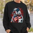 Patriotic Dog 4Th Of July Funny Bulldog Lover Patriotic Funny Gifts Sweatshirt Gifts for Him