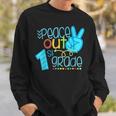 Peace Out 1St Grade Funny End Of School Year Sweatshirt Gifts for Him