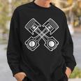 Piston Cylinder Car Engine Auto Bike Automobile Gift For Mens Sweatshirt Gifts for Him