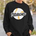 Pittsburgh Baseball Vintage Pride Love City Sweatshirt Gifts for Him