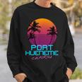 Port Hueneme California Retro 80S Sweatshirt Gifts for Him
