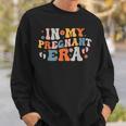 Pregnancy Announcement In My Pregnant Era Sweatshirt Gifts for Him