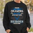 Proud Air Force Grandpa Gift Usair Force Veterans Day Sweatshirt Gifts for Him