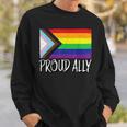 Proud Ally Pride Month Lgbt Transgender Flag Gay Lesbian Sweatshirt Gifts for Him
