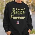 Proud Army Pawpaw Military Pride Gift For Mens Sweatshirt Gifts for Him