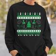 Psychology Ugly Christmas Sweater Brain Neurotransmitter Sweatshirt Gifts for Him