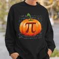 Pumpkin Pie Math I Halloween Thanksgiving Pi Day Halloween Sweatshirt Gifts for Him
