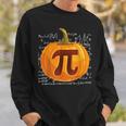 Pumpkin Pie Math Halloween Thanksgiving Pi Day Sweatshirt Gifts for Him