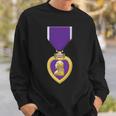 Purple Heart Us Military Purple Heart Veteran Sweatshirt Gifts for Him