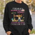 Quilting Saying Sewing Quote Quilt Hobby Graphic Themed Gift Sweatshirt Gifts for Him
