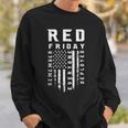 Red Friday Remember Everyone Veteran Deployed Sweatshirt Gifts for Him