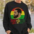 Remembering My Ancestors Celebrate Junenth Black King Men Sweatshirt Gifts for Him