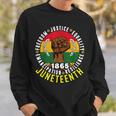Remembering My Ancestors Freedom Justice Junenth Sweatshirt Gifts for Him