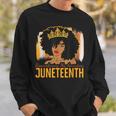 Remembering My Ancestors Junenth 1865 African American Sweatshirt Gifts for Him