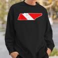 Rescue Diver Tennessee Diver Down Flag Sweatshirt Gifts for Him