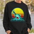 Retro Pronghorn Vaporwave Sweatshirt Gifts for Him