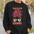 Rodeo Grandma Cowgirl Grandmother Horse Rider Rancher Women Sweatshirt Gifts for Him