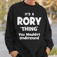 Rory Thing Name Family Reunion Funny Family Reunion Funny Designs Funny Gifts Sweatshirt Gifts for Him