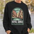 Royal Gorge Colorado Vintage Sweatshirt Gifts for Him
