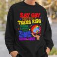Say Gay Protect Trans Kids Read Banned Books Men Lgbt Pride Sweatshirt Gifts for Him