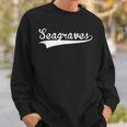 Seagraves Baseball Vintage Retro Font Sweatshirt Gifts for Him