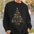 Sewing Machine Christmas Tree Ugly Christmas Sweater Sweatshirt Gifts for Him