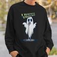 Singing Ghost Singer And Halloween Fan Sweatshirt Gifts for Him