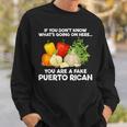 Sofrito Puerto Rico Puerto Rican Sofrito Meme Sweatshirt Gifts for Him