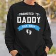 Soon To Be Dad Est 2024 Fathers Day New Dad Vintage Gift Sweatshirt Gifts for Him