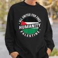 Stand With Palestine Free Palestine Peace Love Flag Sweatshirt Gifts for Him