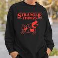 Strangle Things Brazilian Jiu Jitsu Martial Arts Sweatshirt Gifts for Him
