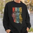 Strong Black King African American Natural Afro Gift For Mens Sweatshirt Gifts for Him