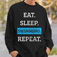 Swimming Swimmer Swim Vintage Gift Swimming Funny Gifts Sweatshirt Gifts for Him