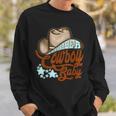 Texas Western I Wanna Be A Cowgirl Baby Rodeo Cowboy Horse Sweatshirt Gifts for Him