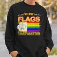 The Only Flags That Matter Rhode Island Lgbt Gay Pride Sweatshirt Gifts for Him