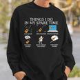 Things I Do In My Spare Time Guitar Guitar Funny Gifts Sweatshirt Gifts for Him
