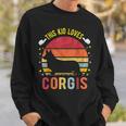 This Kid Loves Corgis Boys And Girls Corgi Gift Sweatshirt Gifts for Him
