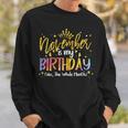 Tie Dye November Is My Birthday Yes The Whole Month Birthday Sweatshirt Gifts for Him