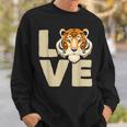 Tiger Nature Lover Safari Wildlife Animal Zookeeper Sweatshirt Gifts for Him