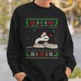 Ugly Christmas Pajama Sweater Snake Animals Lover Sweatshirt Gifts for Him
