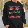 Ugly Christmas Sweater For Golfer Golf Sweatshirt Gifts for Him