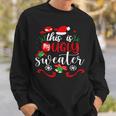 This Is My Ugly Sweater Christmas Xmas Holiday Sweatshirt Gifts for Him