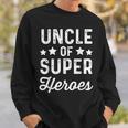 Uncle Super Heroes Superhero Sweatshirt Gifts for Him
