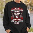 Never Underestimate An Old Us Veteran Born In May Xmas Sweatshirt Gifts for Him