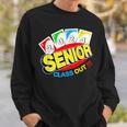 Uno Out Senior 2024 Graduation Class Of 2024 Uno Lover Sweatshirt Gifts for Him