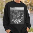 Urban New York City Graphic New York City Skyline Sweatshirt Gifts for Him