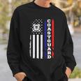 Us Coast Guard Gift American Flag Sweatshirt Gifts for Him