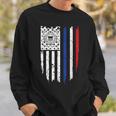Usa American Flag Us Coast Guard Veteran Uscg Gift Veteran Funny Gifts Sweatshirt Gifts for Him